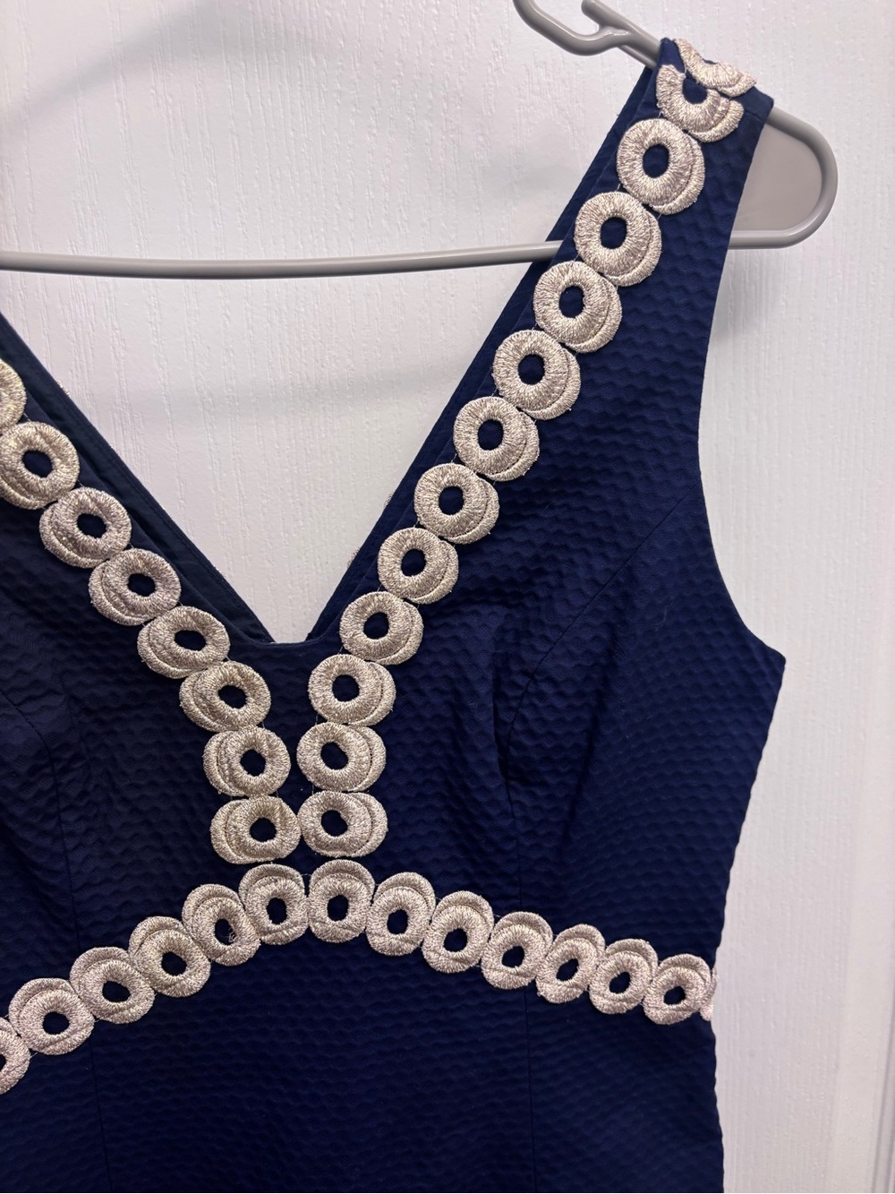 Lilly Pulitzer True Navy Esme Shift Dress Size 2 - Picture 2 of 8